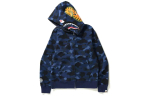 A Bathing Ape Color Camo Shark Full Zip Худи