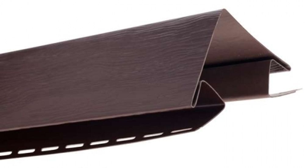 Сайдинг АП угол наружный шоколад