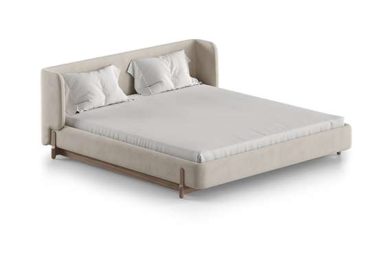 Кровать Basic спальное место 180*200 см (молочный, антивандальная)