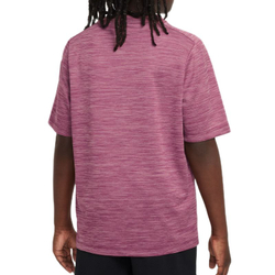 Детская теннисная футболка Nike Multi Dri-FIT Short-Sleeve - peony/sweet beet/white