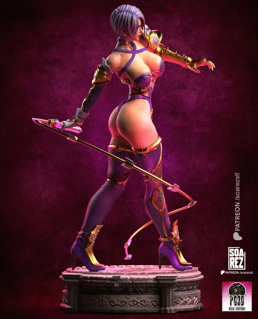 Фигурка Изабелла Валентайн иви Ivy Valentine soulcalibur