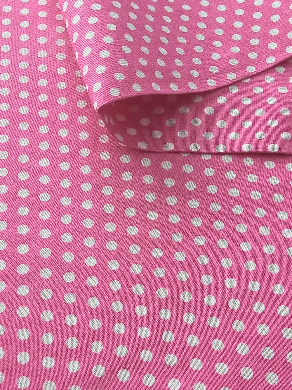 Ткань бязь плательная, рис. " Горох 6 мм", ширина 150 см, арт. 085