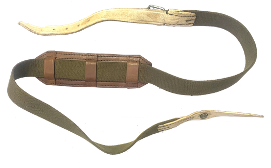 Ремень ДП-27 с наплечником и кожаными ремешками. Оригинал СССР образца 1927 года