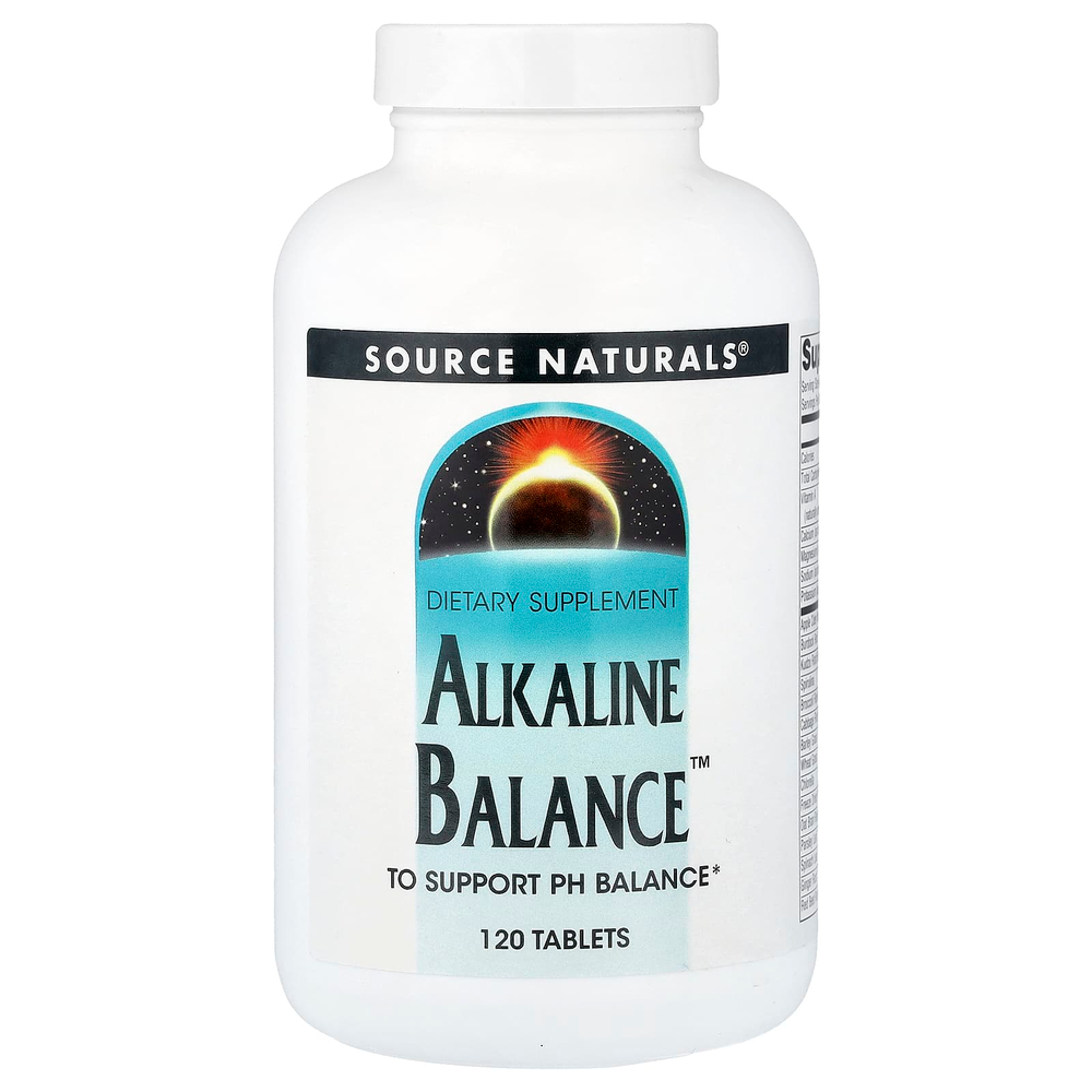 Source Naturals, Alkaline Balance™, 120 таблеток