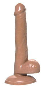 Фаллоимитатор-реалистик A-Toys Delion, гибкий на присоске, 20,5 см