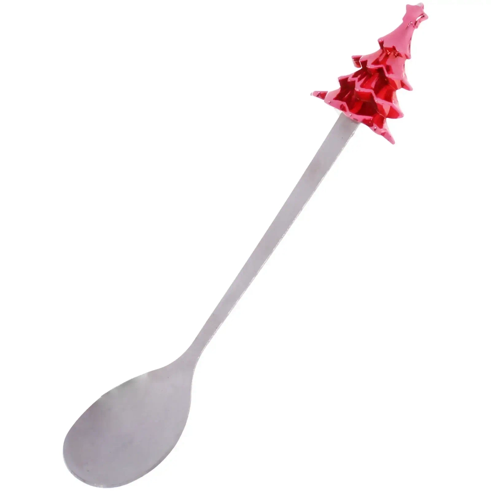 Кружка керамическая 450мл «Новогодние чудеса» с крышкой и ложкой