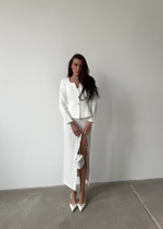 Жакет "Жена президента", белый