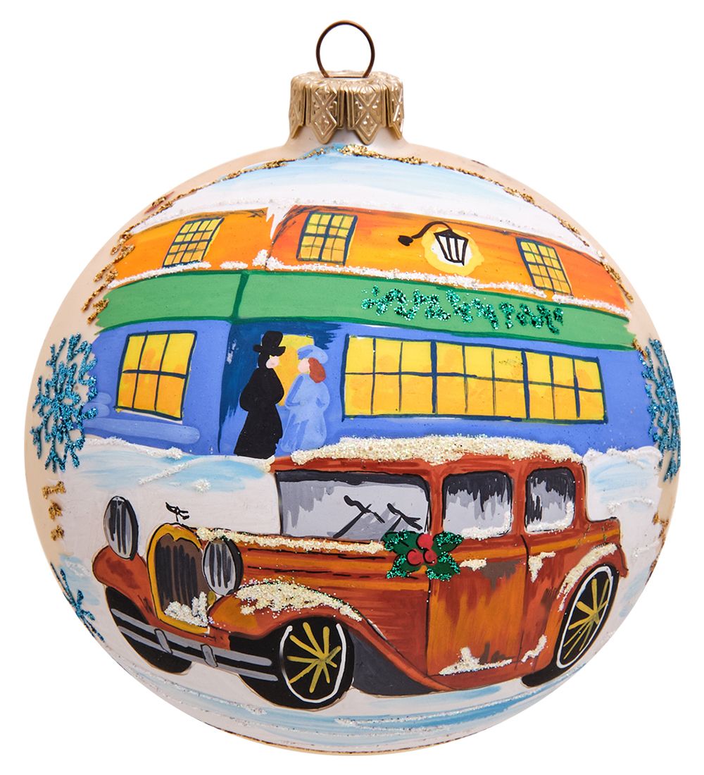 НФШ-1259 Ел.украшение Шар «Автомобиль» 100 мм