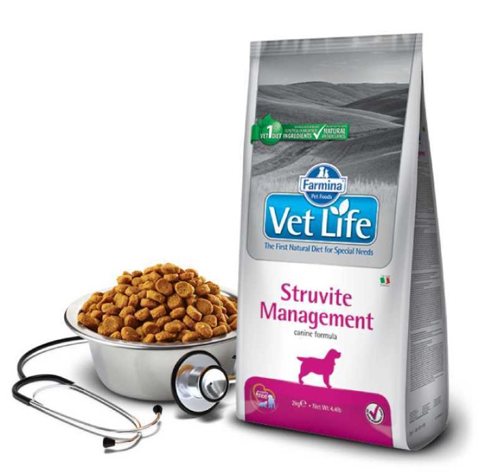 ВЕТ ЛАЙФ ДОГ МЕНЕДЖМЕНТ СТРУВИТ 2 кг VET LIFE NATURAL DIET DOG MANAGEMENT STRUVITE 2 KG