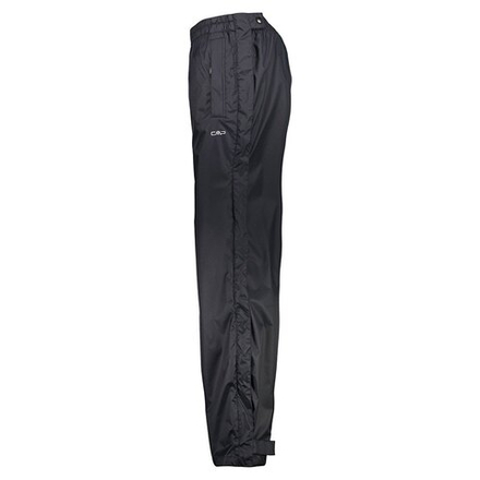 Брюки мужские CMP Men's packable rainproof trousers comfort fit, артикул 39X6627CF, цвет Black (U901)