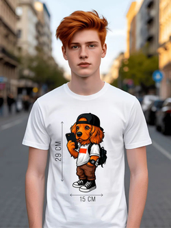 Термонаклейка на одежду с волком