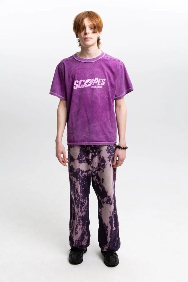 Футболка SCOPES Worldwide Фиолетовая - фото 2