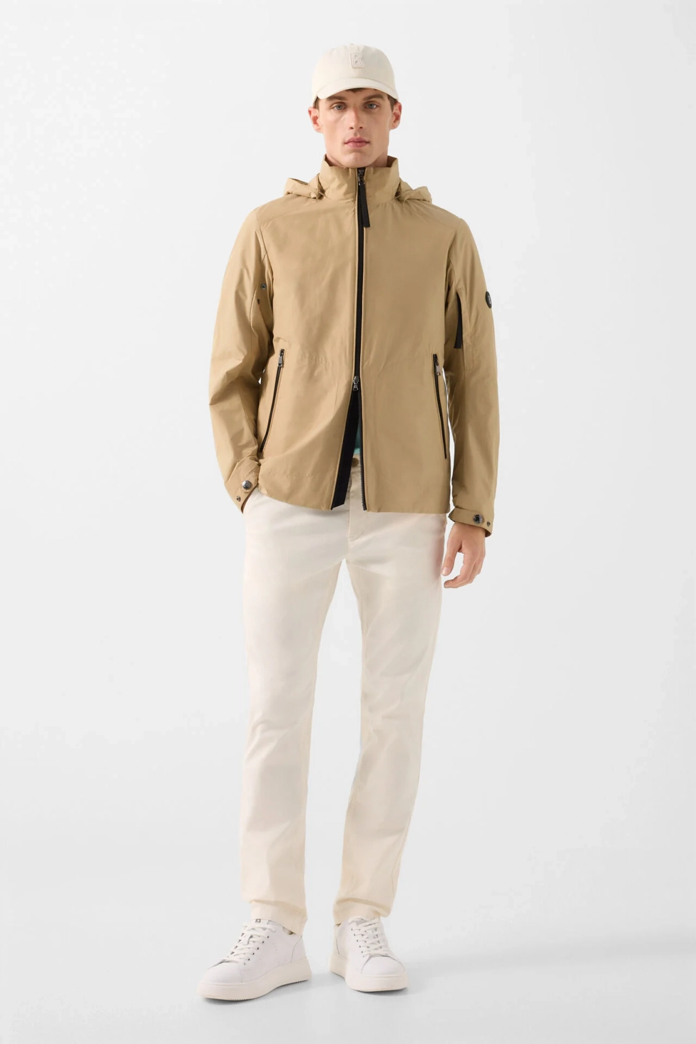 Куртка BOGNER JACOB-5 в бежевом цвете