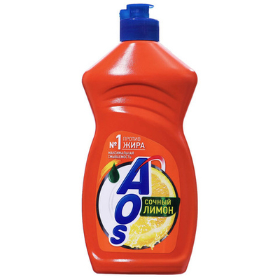 Средство для мытья посуды AOS в ассортименте 450 мл