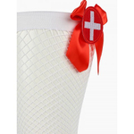 Чулки медсестры в сетку с бантиками (Sense) (S/M)