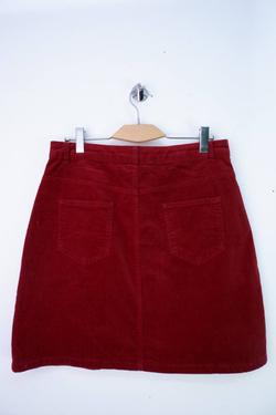 Юбка Gloria Jeans вельветовая, маркировка L, визуально на 48 размер