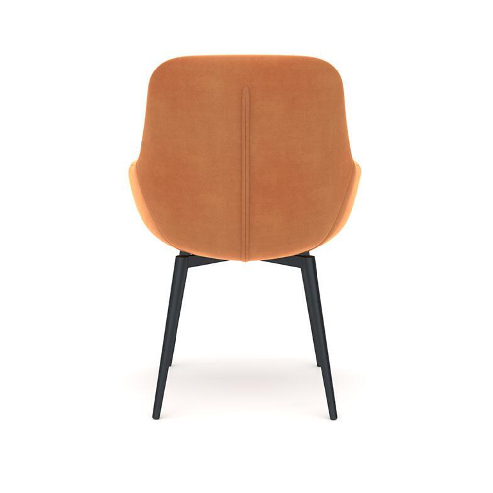 Стул Jordan поворотный 360 градусов, велюр Frost fox