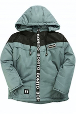 Куртка для мальчиков Мембрана 110 см серый (BONITO KIDS)
