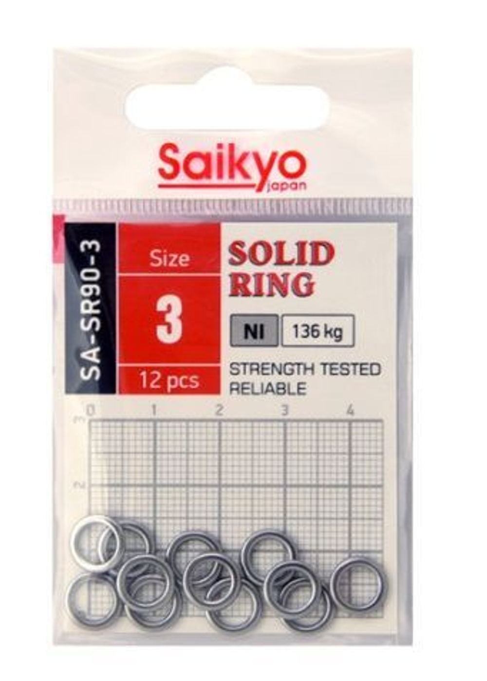 Кольцо неразъемное Saikyo SA-SR90