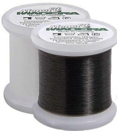 Нитки для потайного шва Monofil № 60 (200 м) черный MADEIRA