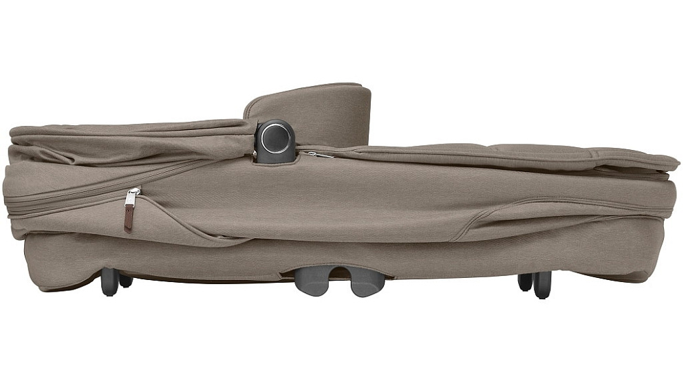 Коляска детская Maxi-Cosi Oxford Plus 3 в 1 с автокреслом CabrioFix Essential graphite 1978470110 Twillic Truffle/Трюфель