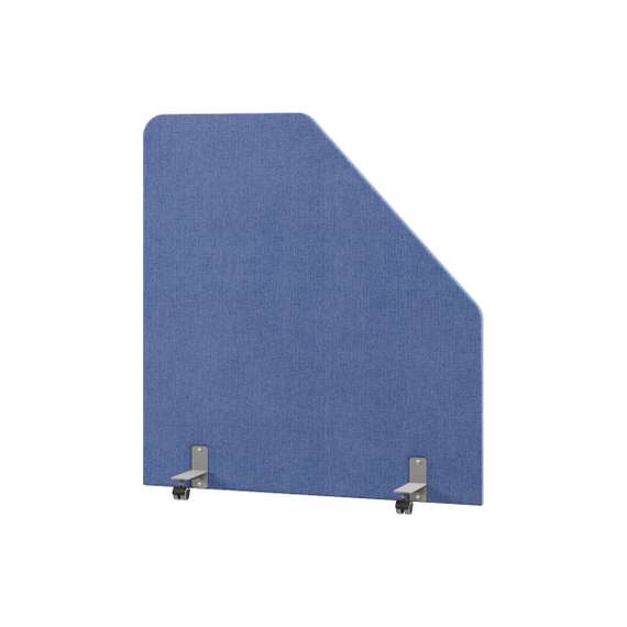 Перегородка акустическая со скосом Everprof EVO Acoustic на роликовых опорах 1400х28х1500