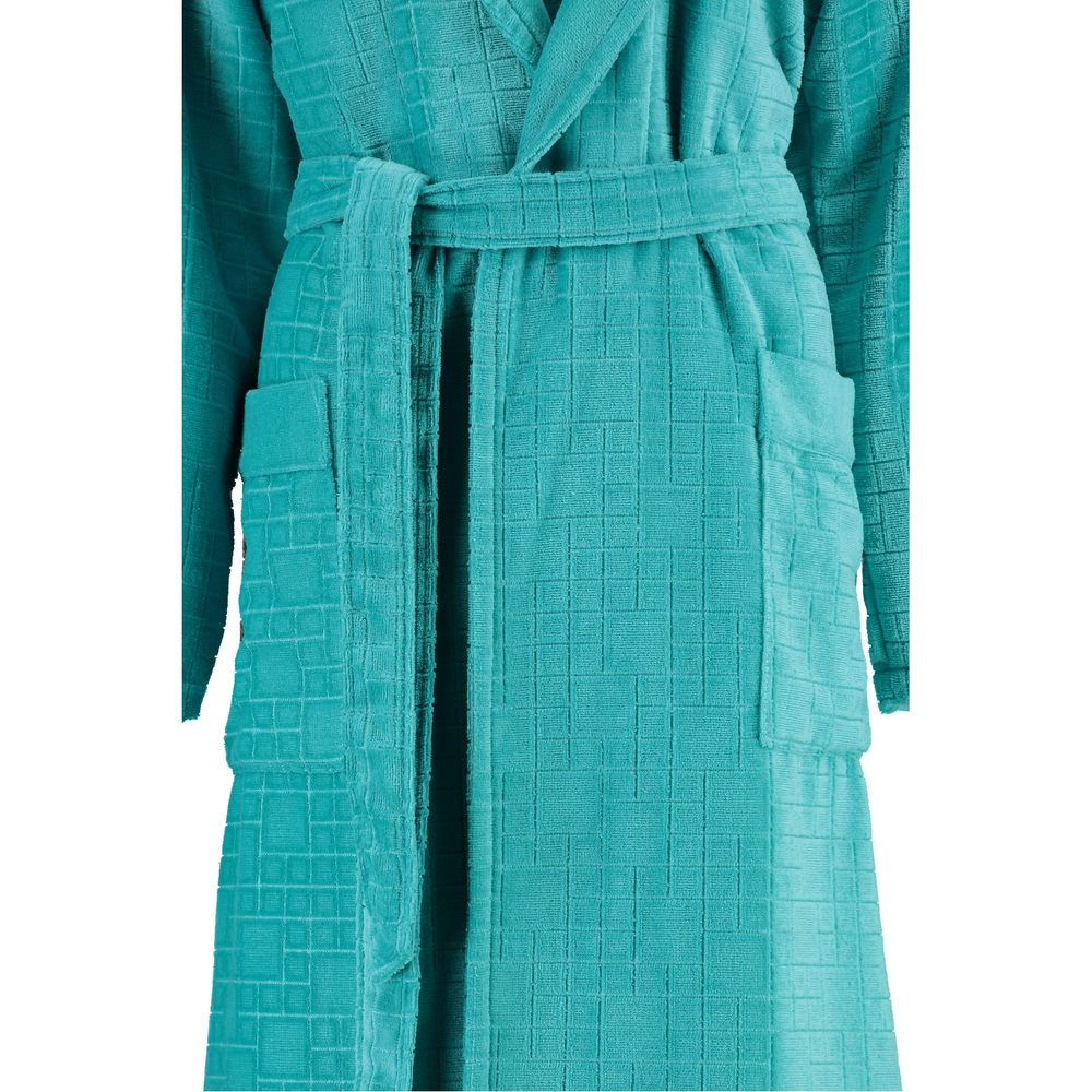 Халат велюровый JOOP! - Cawo 1638 бирюзовый Германия ф