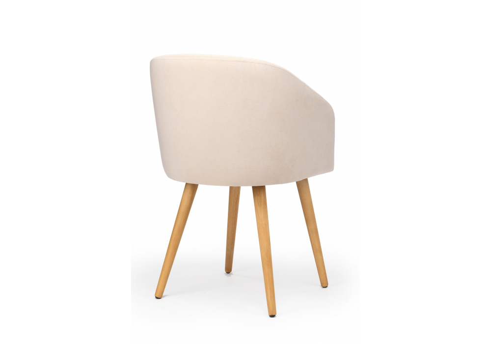 Стул деревянный Woodville Монер 360 бежевый (glory 03), светлое дерево