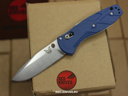 Нож Benchmade Mini Barrage® | Blue Canyon Richlite