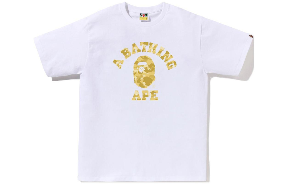 A Bathing Ape Color Camo College Tee Ss24