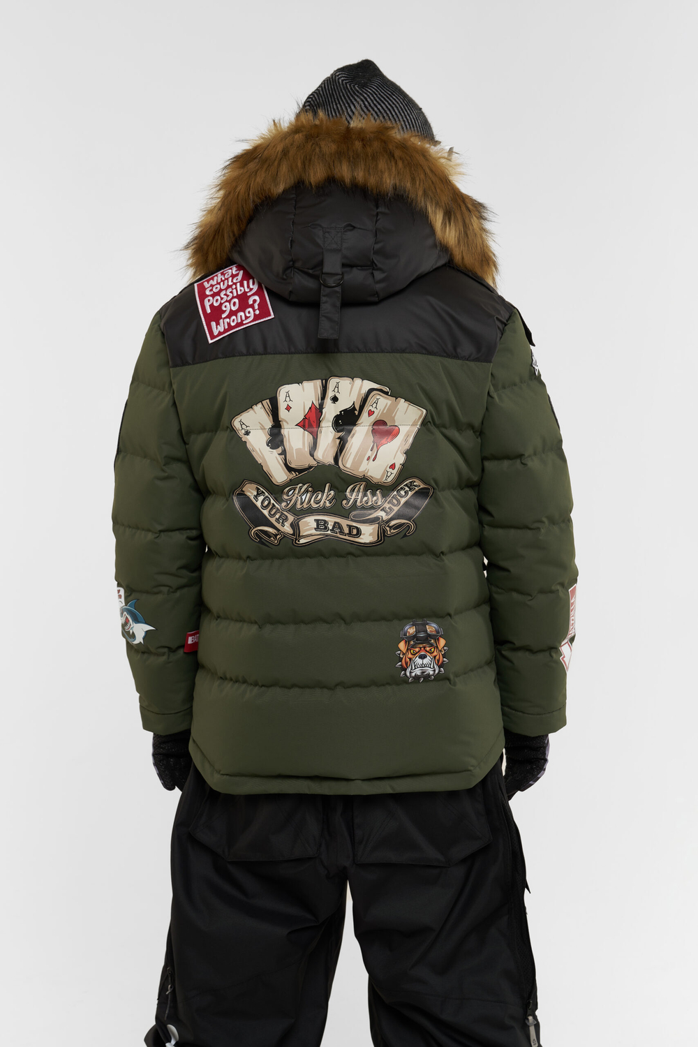 КУРТКА МУЖСКАЯ ПУХОВАЯ VIRUS BATZZILLA ARMY