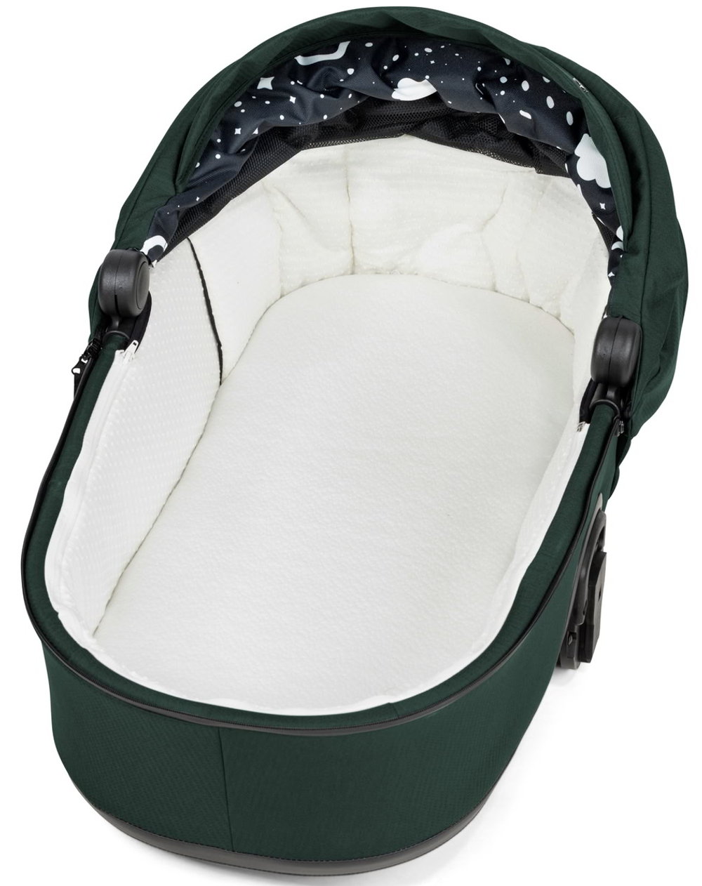 Детская коляска Tutis Mio 3 Plus Essential New 3 в 1 с автокреслом Elo Lux EduSky Black 1622240 Pacific Green