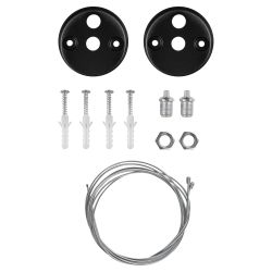 Светильник LED ЭРА Geometria SPO-113-B-40K-036 Block 36Вт 4000К 3000Лм IP40 1200*100*50 черный подвесной драйвер внутри | Декоративные светильники Geometria