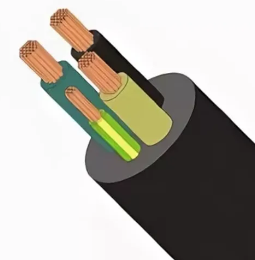 Кабель медный силовой гибкий КГтп-ХЛ 3х70+1х25 ГОСТ