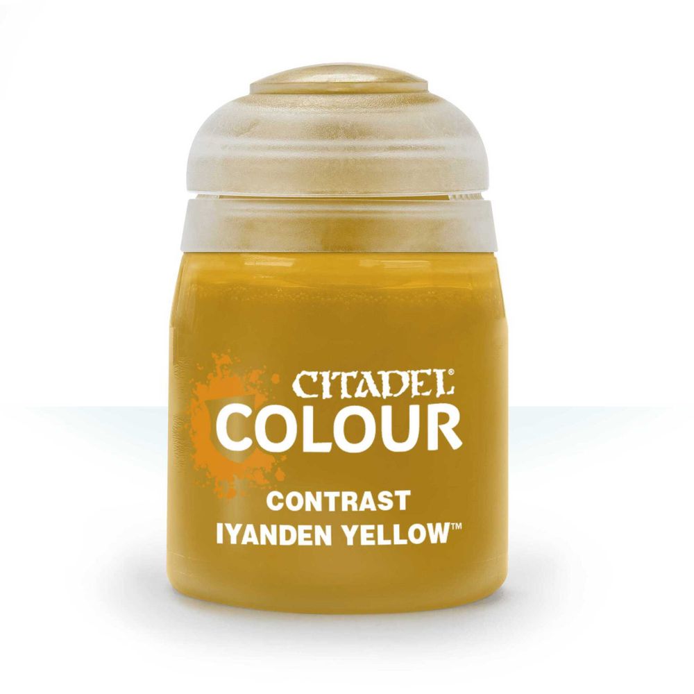 Краска акриловая Citadel Contrast: Iyanden Yellow (18Ml)