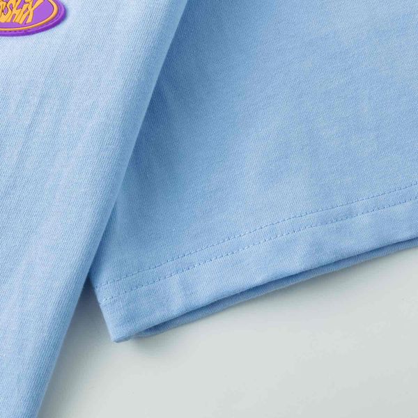 Футболка Ghost голубая - фото 5