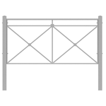 Пешеходное ограждение ПО-1 Крест тип 2 (секция + стойка), стойка 60х60 несъемная, цинк