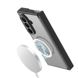 Усиленный чехол черного цвета с MagSafe для Samsung Z TriFold, серия Expn Series Magnetic от Dux Ducis