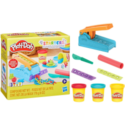 Play-Doh - Ciastolina Веселая фабрика 3 тюбика + аксессуары F8805 / артикул   F8805  / GTIN 5010996204646