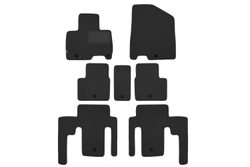 Коврики в салон для KIA Carnival 8 мест (кроме комплектации Premium+), 2020-, мв, 7шт.(текстиль) KLEVER0302506922110KH