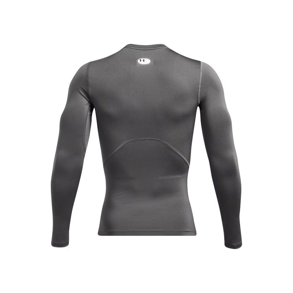 Баскетбольная футболка Under Armour UA HG Armour Comp LS T-Shirt Grey