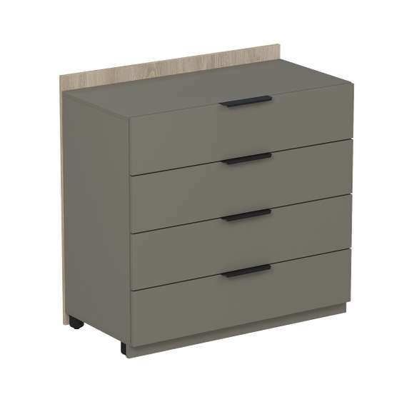 15ТЯ-С.809 Модуль тумбы с ящиками (метаб), СРЕДНИЙ (868*460*860)