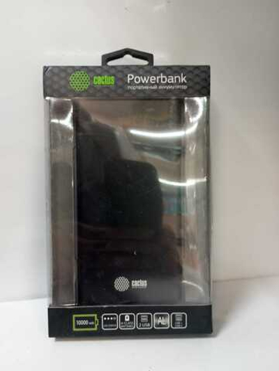 Внешний аккумулятор Cactus CS-PBFSJT-10000 10000 мАч черный