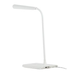 Настольный светильник ЭРА NLED-474-10W-W светодиодный белый | Светодиодные настольные лампы