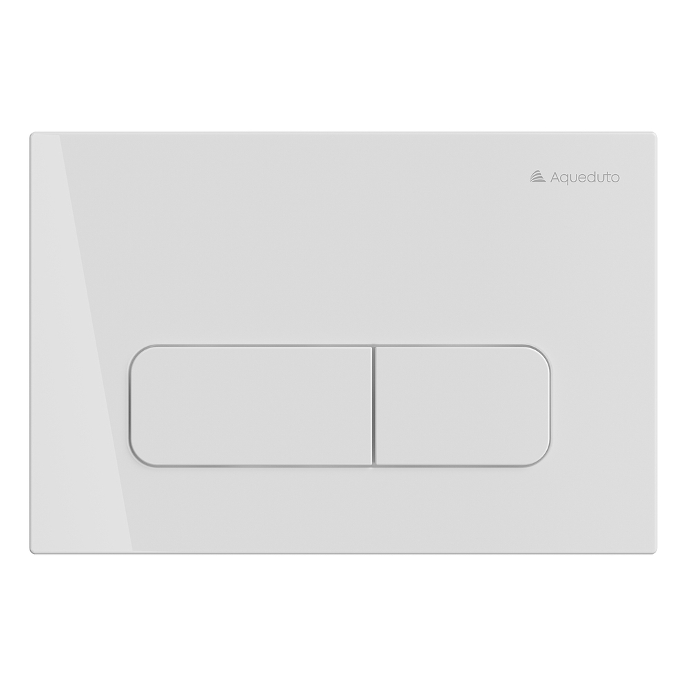 Панель смыва Aqueduto FORMA, белый глянец