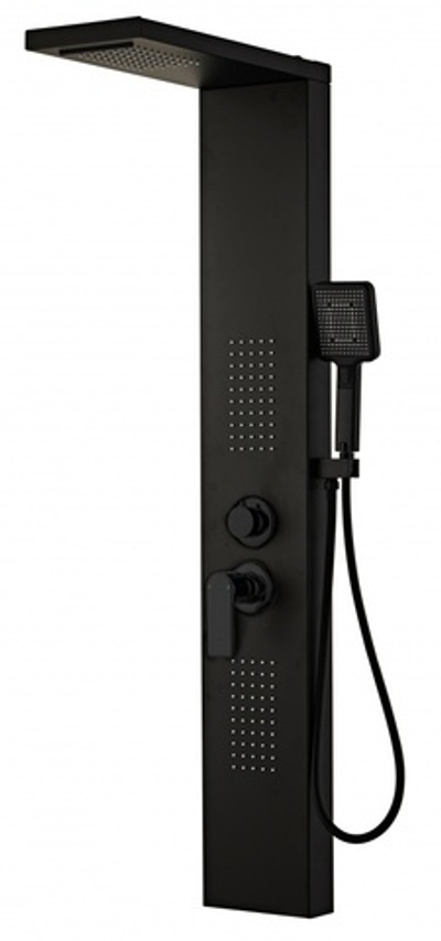 26-C Панель (набор) для душа (ЧЕРНЫЙ) ViEiR (2/1шт)