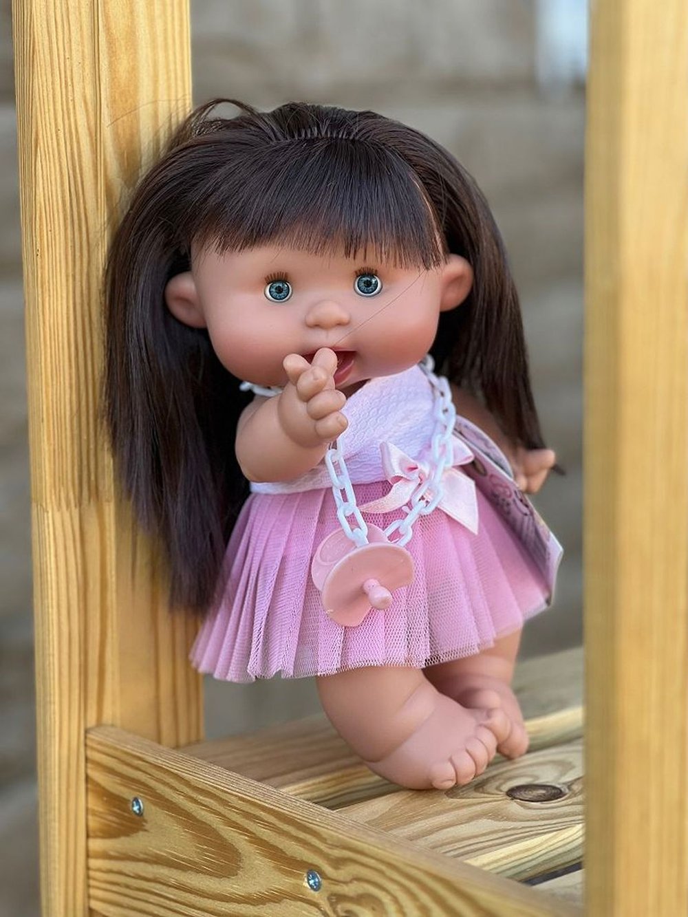 Пупс Nines 26см PEPOTE с закрывающими глазками (N804C3)
