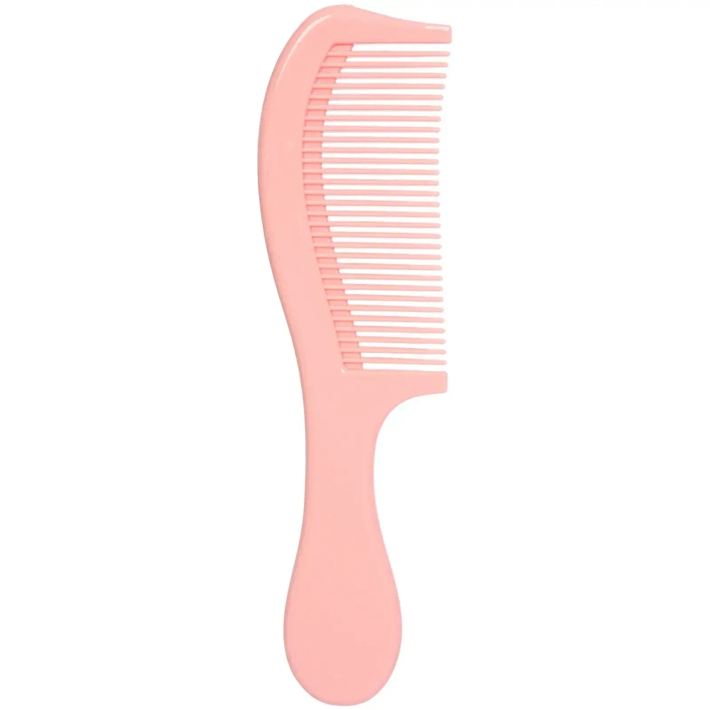 Расческа классическая с ручкой «ЭФЛОДИ», цвет розовый, 20*5см (блистер ЭФЛОДИ)