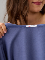 Костюм с брюками КБф-055О/серо-фиолетовый-п