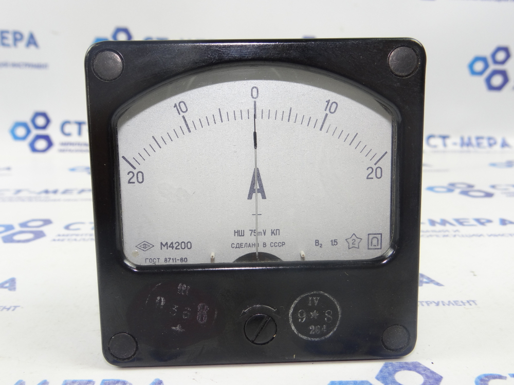 Амперметр М4200 (20-0-20)